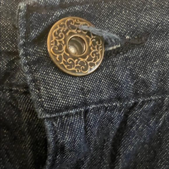 Monthorigin High Rise Drop Crotch Distressed Denim Jeans - Picture 7 of 16